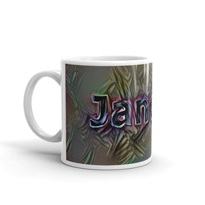 Janette Mug Dark Rainbow 10oz right view