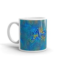 Load image into Gallery viewer, Aarav Mug Night Surfing 10oz right view
