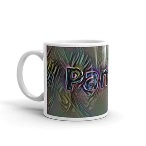 Pamela Mug Dark Rainbow 10oz right view