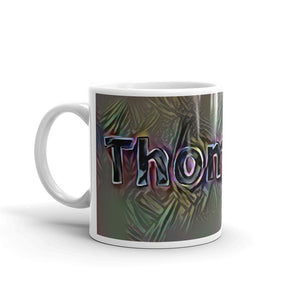 Thomasin Mug Dark Rainbow 10oz right view