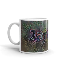 Load image into Gallery viewer, Janelle Mug Dark Rainbow 10oz right view