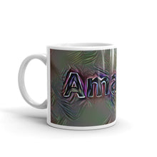 Load image into Gallery viewer, Amanda Mug Dark Rainbow 10oz right view