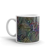 Load image into Gallery viewer, Liam Mug Dark Rainbow 10oz right view