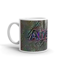 Load image into Gallery viewer, Angela Mug Dark Rainbow 10oz right view