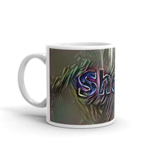 Load image into Gallery viewer, Sheila Mug Dark Rainbow 10oz right view