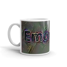 Load image into Gallery viewer, Emorable Mug Dark Rainbow 10oz right view