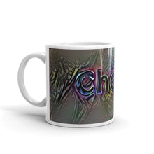 Load image into Gallery viewer, Cherie Mug Dark Rainbow 10oz right view