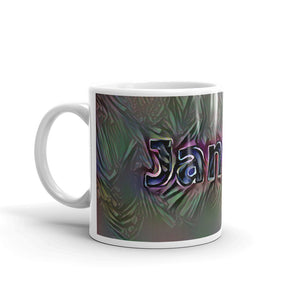 Janine Mug Dark Rainbow 10oz right view