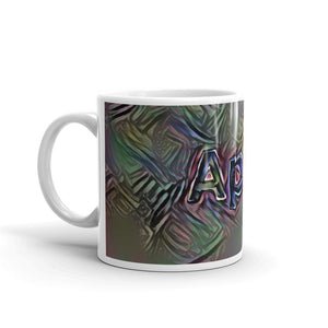 April Mug Dark Rainbow 10oz right view