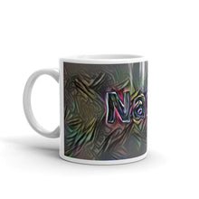 Load image into Gallery viewer, Nadia Mug Dark Rainbow 10oz right view