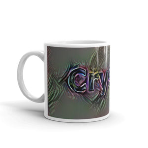 Crystal Mug Dark Rainbow 10oz right view
