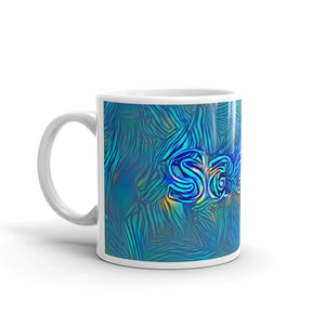 Sacha Mug Night Surfing 10oz right view