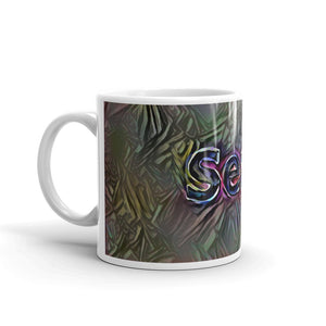 Sean Mug Dark Rainbow 10oz right view