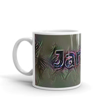 Load image into Gallery viewer, Janice Mug Dark Rainbow 10oz right view