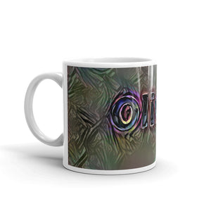 Olivia Mug Dark Rainbow 10oz right view