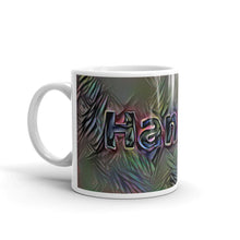Load image into Gallery viewer, Hannah Mug Dark Rainbow 10oz right view
