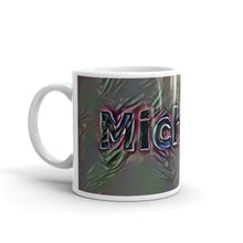Load image into Gallery viewer, Michelle Mug Dark Rainbow 10oz right view