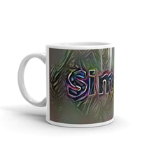 Load image into Gallery viewer, Simone Mug Dark Rainbow 10oz right view