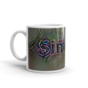 Simone Mug Dark Rainbow 10oz right view