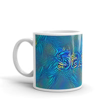 Load image into Gallery viewer, Sasha Mug Night Surfing 10oz right view