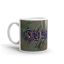 Load image into Gallery viewer, Susanne Mug Dark Rainbow 10oz right view