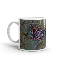 Load image into Gallery viewer, Karen Mug Dark Rainbow 10oz right view