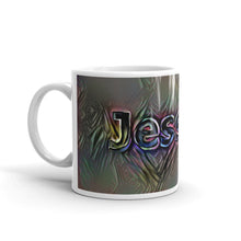 Load image into Gallery viewer, Jessica Mug Dark Rainbow 10oz right view