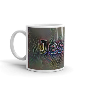 Jessica Mug Dark Rainbow 10oz right view