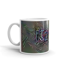 Load image into Gallery viewer, Kayla Mug Dark Rainbow 10oz right view