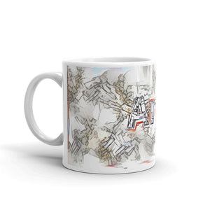 Aria Mug Frozen City 10oz right view