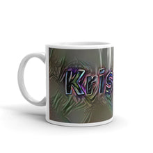 Load image into Gallery viewer, Kristina Mug Dark Rainbow 10oz right view