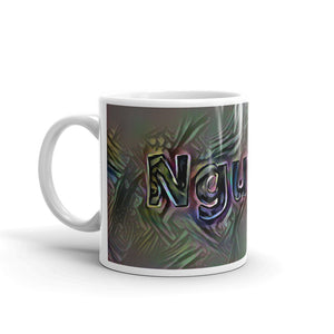 Nguyen Mug Dark Rainbow 10oz right view