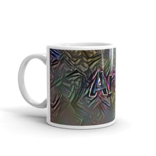 Load image into Gallery viewer, Aron Mug Dark Rainbow 10oz right view