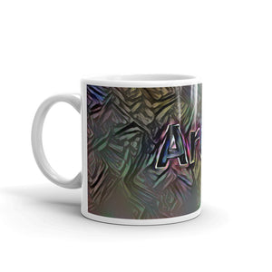 Aron Mug Dark Rainbow 10oz right view