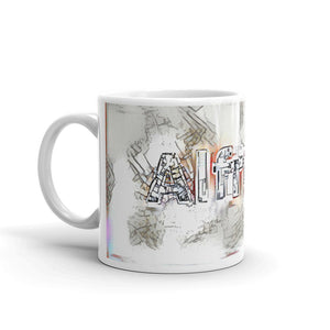 Alfredo Mug Frozen City 10oz right view