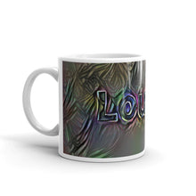Load image into Gallery viewer, Louise Mug Dark Rainbow 10oz right view