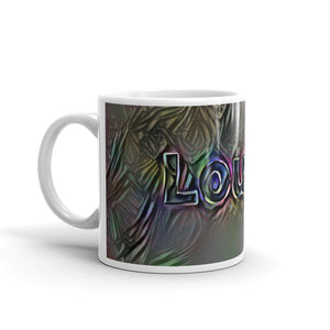 Louise Mug Dark Rainbow 10oz right view