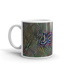 Jane Mug Dark Rainbow 10oz right view
