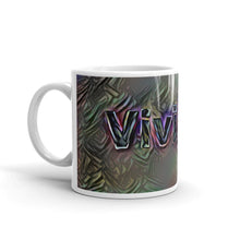 Load image into Gallery viewer, Viviana Mug Dark Rainbow 10oz right view