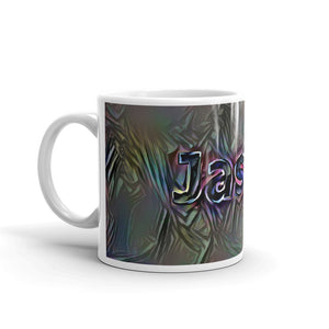 Jason Mug Dark Rainbow 10oz right view