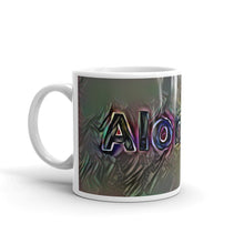 Load image into Gallery viewer, Alondra Mug Dark Rainbow 10oz right view