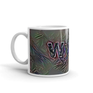 Wyatt Mug Dark Rainbow 10oz right view