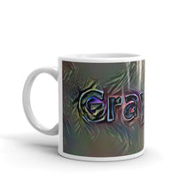 Load image into Gallery viewer, Grayson Mug Dark Rainbow 10oz right view