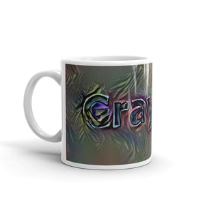 Grayson Mug Dark Rainbow 10oz right view