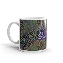 Load image into Gallery viewer, Ann Mug Dark Rainbow 10oz right view