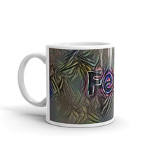 Load image into Gallery viewer, Ferdi Mug Dark Rainbow 10oz right view