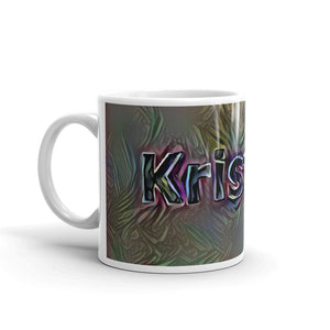 Kristine Mug Dark Rainbow 10oz right view