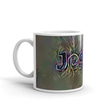 Load image into Gallery viewer, Jessie Mug Dark Rainbow 10oz right view