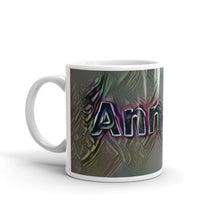 Load image into Gallery viewer, Annette Mug Dark Rainbow 10oz right view