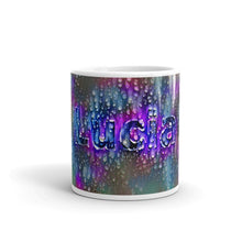 Load image into Gallery viewer, Lucia Mug Wounded Pluviophile 10oz front view